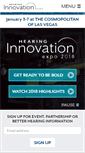 Mobile Screenshot of hearinginnovationexpo.com